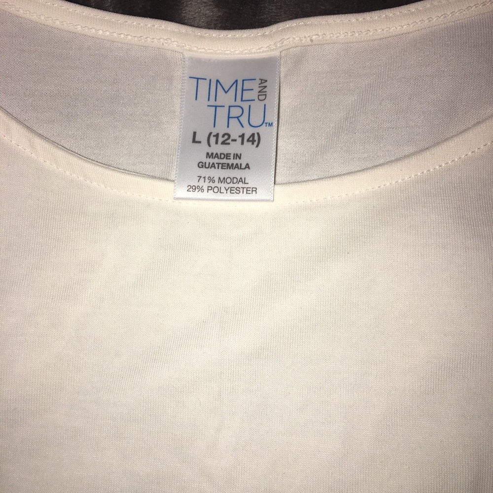 Time and Tru Ruffle Top - Picture 8 of 8